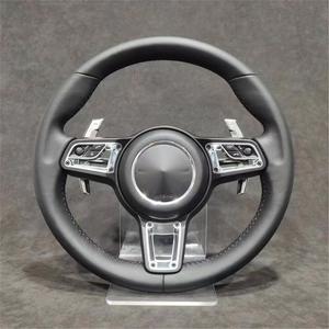 Volante Original para Porsche, Estilo <span class=keywords><strong>Clásico</strong></span>, para 911 Cayenne/Boxster/Macan/Panamera, Estilo Fibra de Carbono - Product Image 3