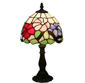 Vendita all'ingrosso e diretta di mosaici artistici <span class=keywords><strong>in</strong></span> <span class=keywords><strong>vetro</strong></span> colorato su misura per chiese e <span class=keywords><strong>lampade</strong></span> <span class=keywords><strong>da</strong></span> <span class=keywords><strong>tavolo</strong></span> Tiffany LED economiche <span class=keywords><strong>da</strong></span> 8 pollici - Product Image 2