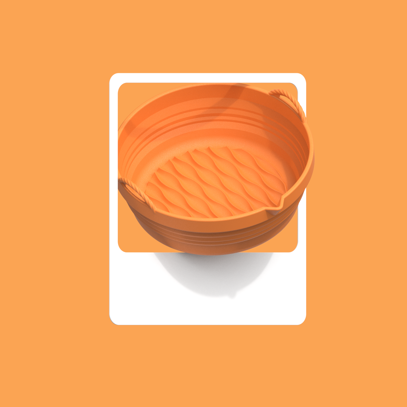 Rouge-orange 7,5 pouces