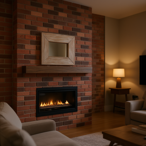 Panneau mural 3D imitation brique, à coller, 11,8 x 11,8 pouces, pour la décoration de la chambre à coucher, de la salle de bain et de la cuisine, modèle D0100XUVNBG - Product Image 2