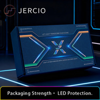JERCIO-Light Bande lumineuse LED flexible en silicone adressable IP68 étanche RGB en zigzag 5V/12V USB avec détecteur de mouvement, intensité réglable, garantie 2 ans
