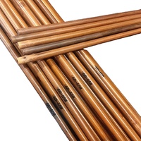 Flèches en bambou traditionnelles de 30-33 pouces avec spine correct, fabriquées à la main pour le tir à l'arc sur cible, flèches en bambou avec logo et spine personnalisable