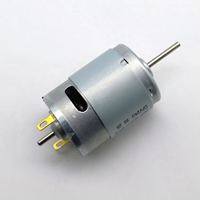 Haute vitesse petit 385 brosse moteur à courant continu 24v 12v moteur électrique Micro moteur Mini moteur pour sèche-cheveux