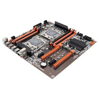 Placa base para servidor de CPU dual X99 original, 8x DDR4, 256GB Max, chipset Intel 2011-3 M.2 LGA 2011 V3 SATA3 integrado nuevo