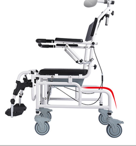 BQ8001A Homecare médical aluminium toilette Mobile fauteuil roulant Commode avec siège de toilette <span class=keywords><strong>pour</strong></span> personnes âgées et handicapés - Product Image 4