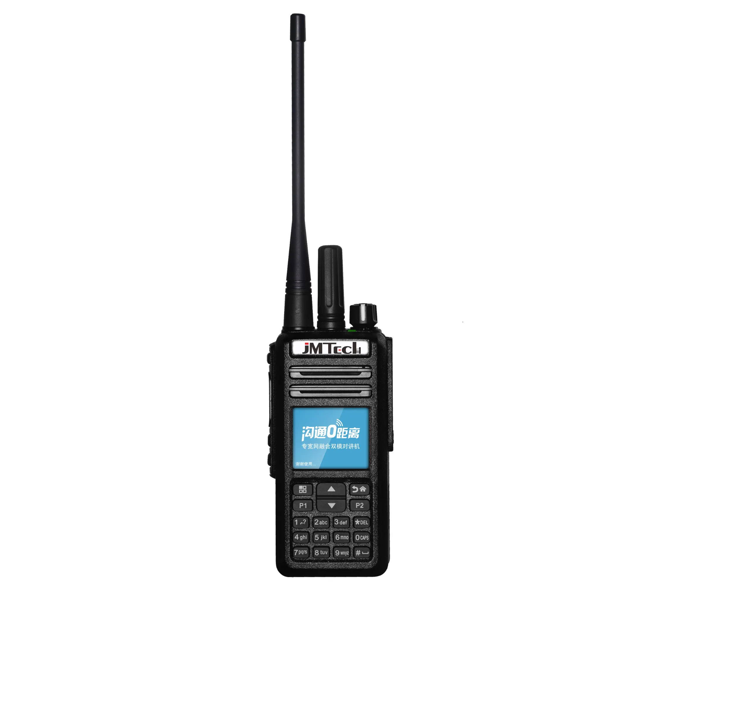 Poc rede ip rádio ptt 4g, com cartão sim, walkie talkie, 200km, molde duplo, com função de rádio uhf JM-T350