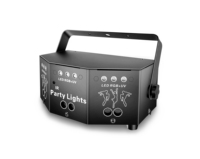 Nouveauté 15 yeux LED Mini Disco Laser éclairage de scène projecteur faisceau lumineux pour DJ boîte de nuit scène fête Laser lumières