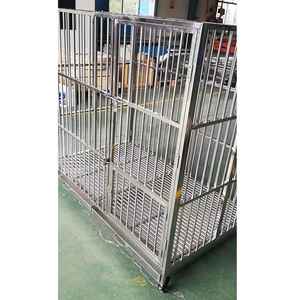 L'usine Lize vend des cages pour animaux de compagnie en acier inoxydable extra-larges, intérieures et extérieures, pour chiens lourds - Product Image 6