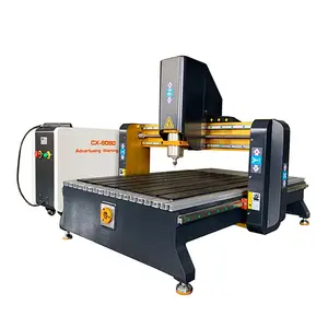 Mini 2.2kw Spindle Motor Desktop 4 Axis Cnc Router Wood Drilling Machine For Sale