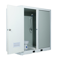 TOPPRE Toilettes extérieures détachables super abordables Wc Cabine de toilette écologique Toilette publique portable adulte Douche Toilette mobile