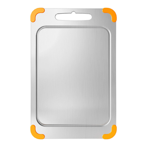 Tabla <span class=keywords><strong>de</strong></span> Cortar <span class=keywords><strong>de</strong></span> Titanio Puro <span class=keywords><strong>de</strong></span> Grado Alimenticio, Doble Cara, Ranurada, Antideslizante, con Esquinas Protectoras, Antimoho, para Uso Doméstico, Venta al Por Mayor - Product Image 3