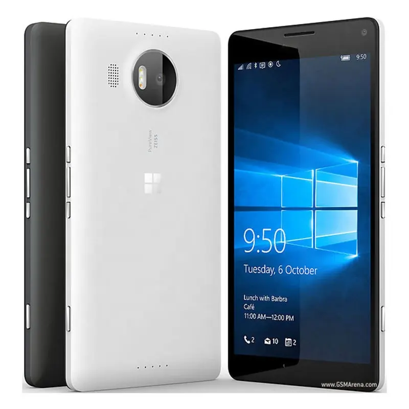 Pour Lumia 950 XL téléphones portables carte SIM unique 3 go 32 go caméra 20mp 3300mAh Windows OS