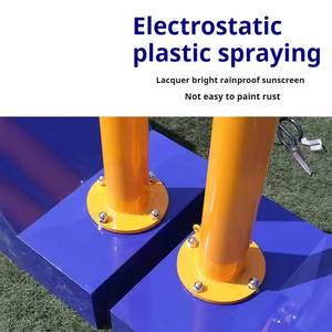 Poteau de <span class=keywords><strong>volley</strong></span>-ball portable et mobile TOPTONS, poteau de badminton fonctionnel, hauteur réglable, poteau de <span class=keywords><strong>volley</strong></span>-ball de plage - Product Image 6