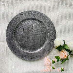 Assiettes de présentation élégantes en gros, assiettes de présentation lavables, <span class=keywords><strong>vaisselle</strong></span> pour la décoration de mariage - Product Image 4