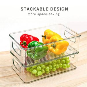 Offre Spéciale : Lot de 12 Bacs de Rangement Empilables pour Réfrigérateur et Congélateur, Contenants Alimentaires en Plastique Sans BPA - Product Image 3