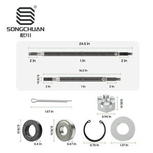Semieje del lado del conductor EZGO RXV con kit de sellado 620341 620337 para carrito de golf, vehículo de club, herramienta de reparación automotriz - Product Image 5
