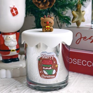 Handmade Santa Claus Scented Candle Soy Wax <b>Cup</b> Candle Christmas Atmosphere Home Decor Holiday Gift Favor - Product Image 4