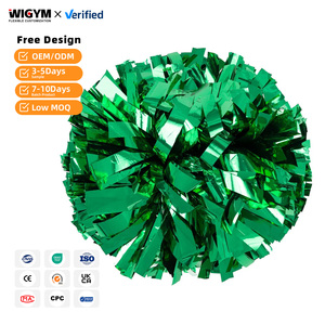 Pompones de Plástico y Metal con Hilo Texturizado para Navidad, Acción de Gracias, Día del Padre, Ramadán - Colores y Logotipo Personalizados - Product Image 1