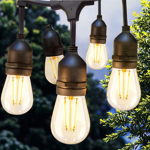 IP65 Cómoda luz LED solar para exteriores S14 Más popular a prueba de agua Jardín Terraza Patio Almacén Fiesta Iluminación ambiental Lámpara de PVC - Product Image 3