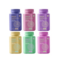 PE Vente Chaude En Plastique Soins De Santé Médecine Pilule Vitamine gommeux Capsule Bouteille 250CC