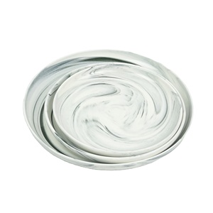 Set di <span class=keywords><strong>piatti</strong></span> da pranzo in porcellana in marmo sostenibile personalizzabile per ristoranti di casa hotel in <span class=keywords><strong>ceramica</strong></span> per <span class=keywords><strong>piatti</strong></span> da torta in <span class=keywords><strong>ceramica</strong></span> - Product Image 5