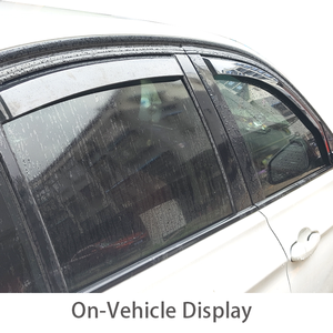 Pare-pluie pour fenêtres Honda Civic |   Pare-soleil de voiture et <span class=keywords><strong>d</strong></span>éflecteurs de fenêtre |   Accessoires <span class=keywords><strong>d</strong></span>éflecteurs de vent pour fumeurs - Product Image 2