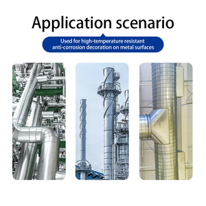 Revêtement industriel résistant aux hautes températures 1L Revêtement industriel à petit seau - Product Image 2