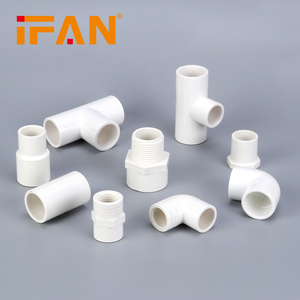 IFAN bán buôn 1/2 "-2" chủ đề nhựa ống nước Phụ kiện sch40 <span class=keywords><strong>PVC</strong></span> phụ kiện uPVC phụ kiện đường ống cho xây dựng - Product Image 5