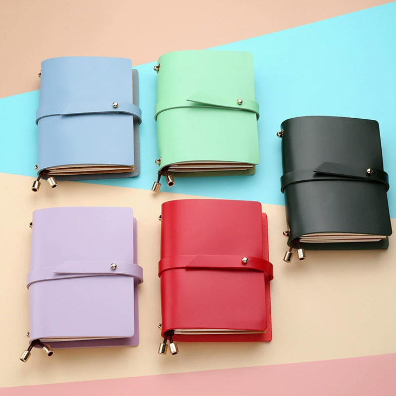 A5 Portable Loose Leaf Notebook Detachable