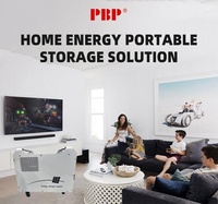 Sistema de Almacenamiento de Energía Integrado MUST, Batería de 1280Wh/2560Wh, Inversor Solar de 1kW/2kW, 110V/120V, Estándar Estadounidense, Onda Sinusoidal Pura para el Hogar