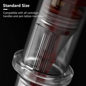 Tattoo Cartridge kim các loại hỗn hợp kích thước vòng lót Shader Magnum cong dùng một lần màng Tattoo needles - Product Image 6