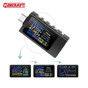 Adaptador WINCRAFT T30112 <span class=keywords><strong>Lightning</strong></span> Macho a Tipo C 3.1 Hembra, Medidor de Potencia Multifuncional Digital, Voltímetro y Medidor de Capacidad de Energía - Product Image 3
