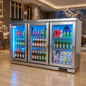Enfriador de Bebidas de Doble Puerta para Bar, Refrigerador, Equipo Refrigerado para Bar, Enfriador de <span class=keywords><strong>Vino</strong></span> - Product Image 4