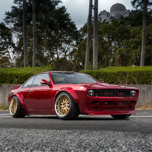 Jantes forgées sur mesure en 3 parties, entièrement inversées, 18x7 à 20x15, à rayons dorés et à déport profond pour Nissan Silvia S13 S14 - Product Image 3