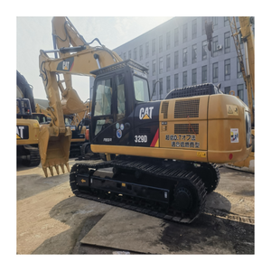 Excavatrices sur chenilles d'occasion CAT330D CAT329D de bonne qualité à vendre, fabrication japonaise, faible nombre d'heures, zéro défaut, zéro fuite d'huile, prêtes en stock - Product Image 1