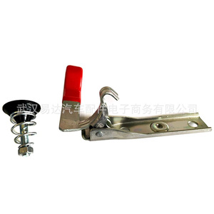 Serrure de capot Mercedes-Benz Sprinter 9067500350 en acier rouge pour réparation et remplacement de fourgonnettes - Product Image 1