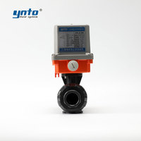 YNTO Vanne à boisseau sphérique électrique motorisée télécommandée 110V CA 2 pouces haute température pour système d'eau OEM avec joints PTFE/EPDM 900 psi
