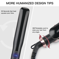 PRITECH — fer à lisser pour cheveux en céramique et aluminium, professionnel, irisés, ion négatif