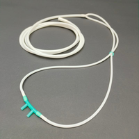 Canule d'oxygène nasale en silicone pour adultes de qualité médicale DM-10093 hypoallergénique doux et haut débit pour les soins à domicile à l'hôpital