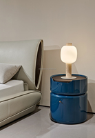 Lit en cuir italien minimaliste haut de gamme Lit double français moderne simple Lit de maître King Queen Size