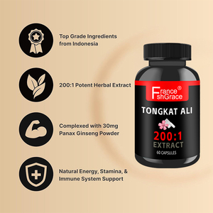 Extracto de Tongkat Ali 200:1 Personalizado para Hombres con Panax Ginseng para Energía, Resistencia y Apoyo a la Salud Masculina, Cápsulas de Tongkat Ali - Product Image 5