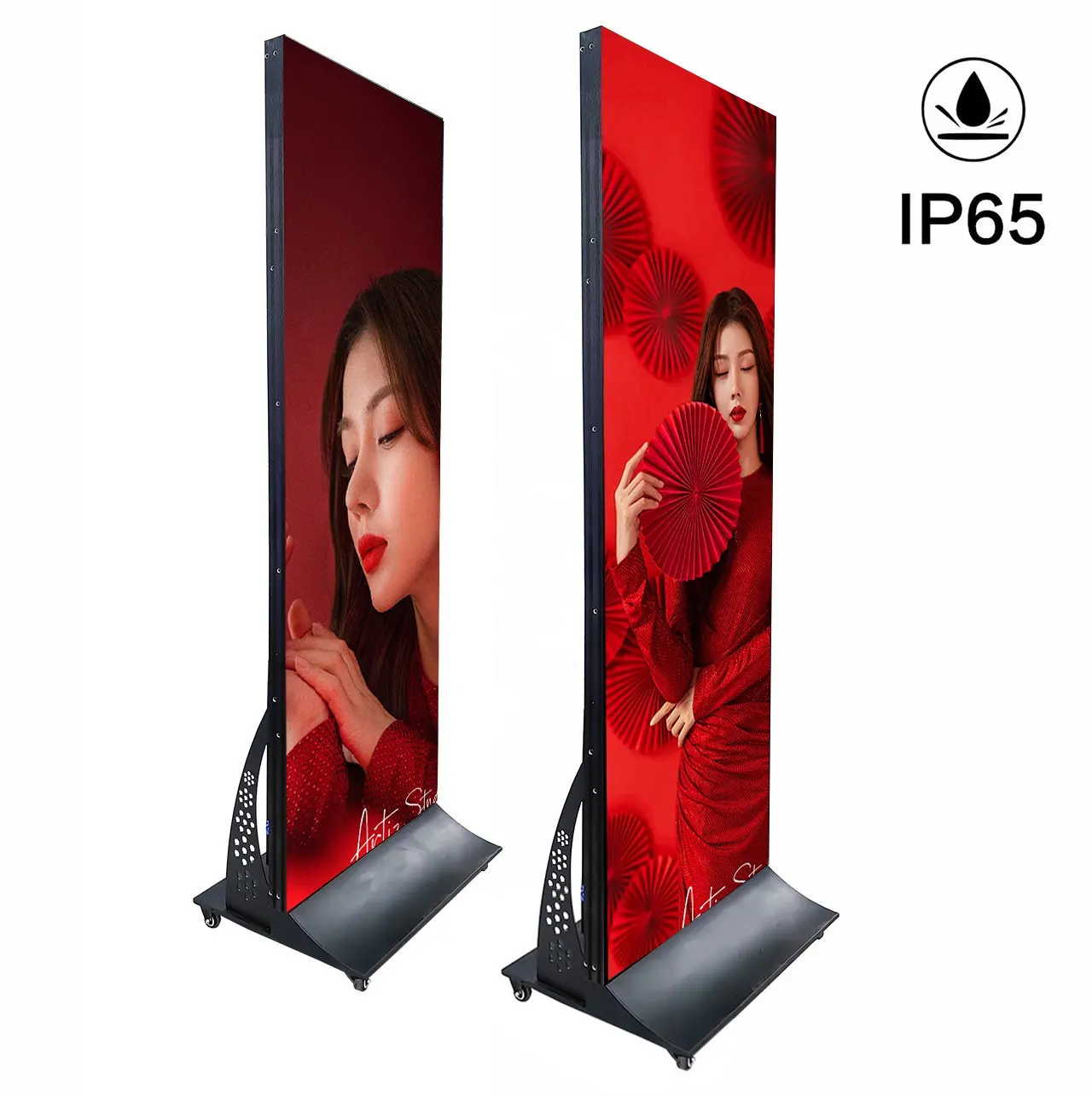 Chinese Outdoor Xxx Video 'S Hd Full Color Led Display Teken P2.5 4G Led Poster Scherm