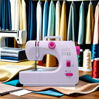 Mini tissu électrique point d'aiguille couture industrielle cuir broderie Machine accessoires produit solaire lié au ménage