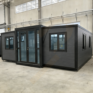 格安卸売価格 20フィート/40フィートコンテナハウス 拡張可能なモジュール式モバイルホーム プレハブカプセルルーム - Product Image 2