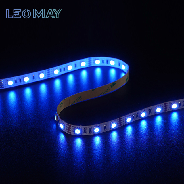 Factory Direct Sales High Brightness LED Lamp Customized RGB 5050 DC 12V 10MM LED Strip Light