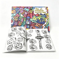 Nouveaux livres de coloriage personnalisés pour enfants et adultes, livres d'activités créatives pour soulager le stress, livres de gribouillage créatifs