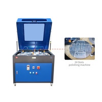 Nouvelle version polisseuse de réparation de verre à 24 fentes pour téléphones tablettes montres Machine à enlever les rayures rectifieuse 220V tension