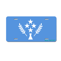 Plaques d'immatriculation personnalisées avec drapeau du Honduras, plaque d'immatriculation nationale personnalisée, souvenir du pays, cadeau, plaque décorative