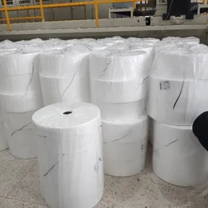 Pabrik kualitas tinggi sss pp kain bukan tenunan bahan polypropylene spunbond tahan air non woven 25-100 gsm kustomisasi