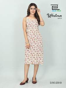 Wholesale <b>Indian</b> Supply <b>Top</b> Selling New Stylish Women Printed Western Kurti for Export From Manufacturer - Product Image 5